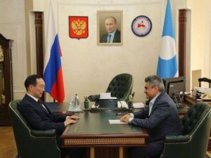 Ил Дархан встретился с лидером партии «Новые люди»