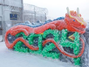 Подведены итоги конкурса ледяных и снежных фигур среди исправительных учреждений