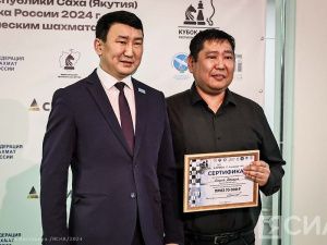 Якутянин Дмитрий Егоров второй год подряд занял шестое место на Кубке главы по шахматам