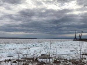 Ледоход на Лене достиг Олекминска