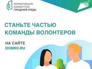 Стартовал набор волонтеров Всероссийского голосования за объекты благоустройства