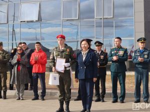 В Якутске стартовал IX слет юнармейцев