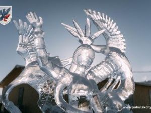 V городской конкурс ледовых скульптур «Мы – дети севера» в Якутске