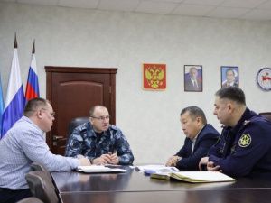 Состоялась рабочая встреча начальника УФСИН Василия Седрисева с первым заместителем Председателя Правительства Республики Саха (Якутия) Дмитрием Садовниковым