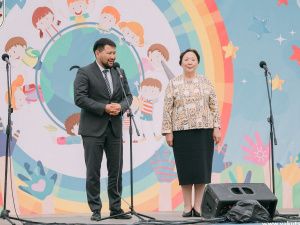 Праздник детства состоялся на площади Орджоникидзе в Якутске