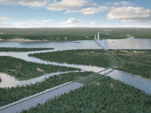 Строительство Ленского моста снизит логистические издержки для малого и среднего бизнеса
