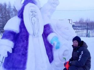 Жиганские снежные Чысхаан и Дед Мороз стали победителями Всероссийского конкурса