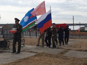 В Наяхинском наслеге Якутии перезахоронили останки солдата Ивана Сивцева