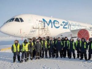 Самолёт МС-21-300 покинул Якутию после испытания морозами