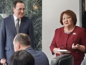 Якутские писатели в Мирном