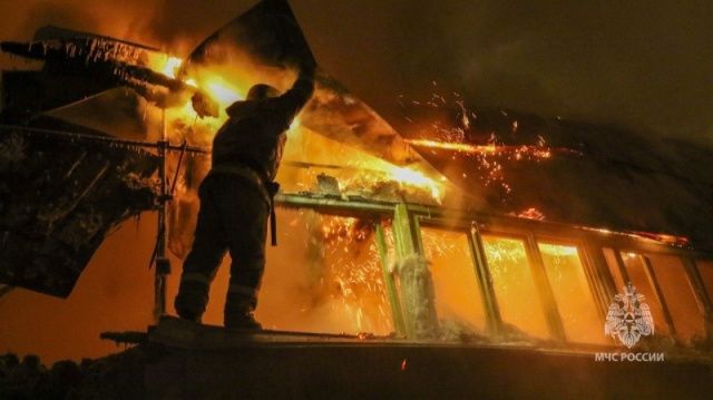 В Якутске на пожаре погиб 70-летний мужчина