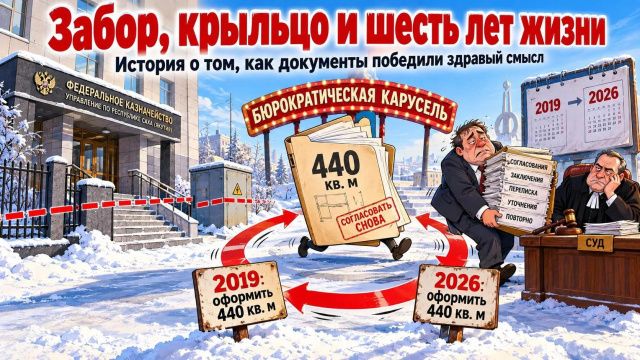 Забор, крыльцо и шесть лет жизни: История о том, как документы победили здравый смысл