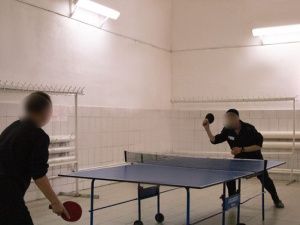 В исправительной колонии № 1 проведен турнир по настольному теннису среди осужденных якутян