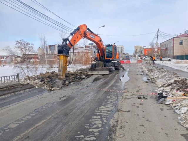 В Якутске открыли проезд по улице Дежнева