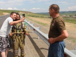 Якутский шаман идёт пешком в Москву "изгонять Путина" 