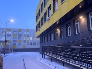 Архитектура и дизайн дополнительного здания Мархинской СОШ №1