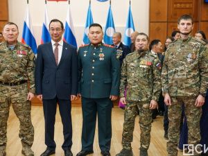 В Якутске чествовали Героя России Родимира Максимова