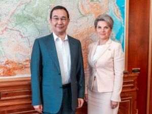 Айсен Николаев встретился с первым замгубернатора Новгородской области