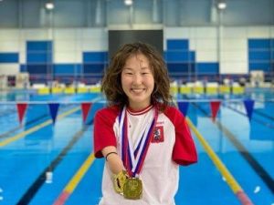 Анастасия Диодорова выиграла два золота чемпионата РФ по плаванию