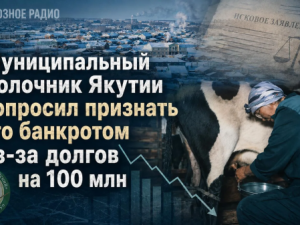 Молочник Якутии попросил признать его банкротом из-за долгов на 100 млн