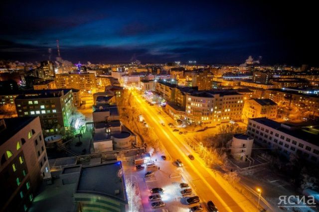 В Якутске продолжается реализация программы «Светлая столица» 