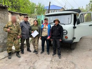 Глава Хангаласского района Якутии встретился с бойцами в зоне СВО