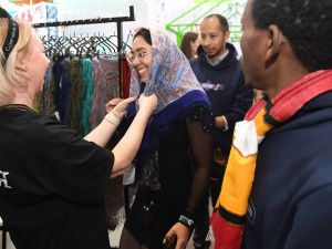 На выставке-форуме «Россия» проходят экскурсии для участников Всемирного фестиваля молодежи