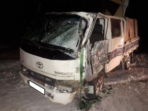 Под Якутском в ДТП тяжелые травмы получил пассажир иномарки