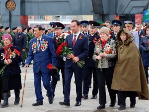 Личный состав УФСИН принял участие в торжественных мероприятиях, посвященных 77-й годовщине Победы в Великой Отечественной войне