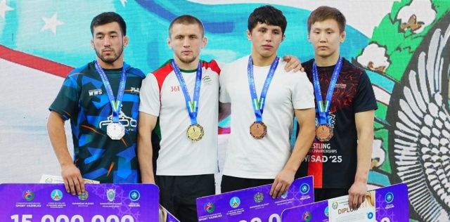 Борец из Якутии Эдуард Попов стал бронзовым призером международного турнира Uzbek Botirlar Grand Prix