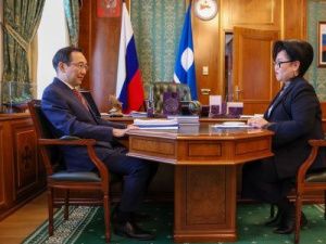 Глава Якутии встретился с Уполномоченным по правам человека в республике 