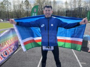 Новым рекордсменом России в беге на 24 часа стал якутянин