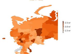 В ВТБ определили регионы с самыми большими любителями мандаринов