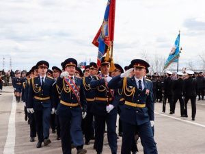 Личный состав УФСИН принял участие в торжественных мероприятиях, посвященных 77-й годовщине Победы в Великой Отечественной войне