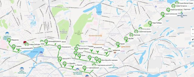 Бесплатный автобус будет возить жителей Якутска в новогоднюю ночь