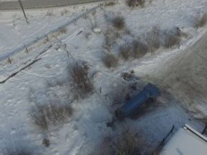 В Якутске с помощью беспилотников зафиксировано два случая несанкционированного слива жидких бытовых отходов