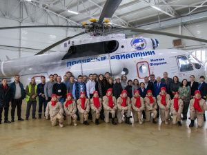 Вертолету Ми-8 МТВ присвоено имя матери-героини Февронии Малгиной