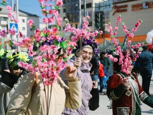 В Якутске на первомайскую демонстрацию вышли более 55 тысяч человек