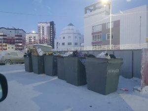 В Якутске стабильная обстановка по вывозу мусора 