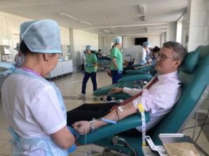 Владимир Солодов принял участие в Дне Донора 