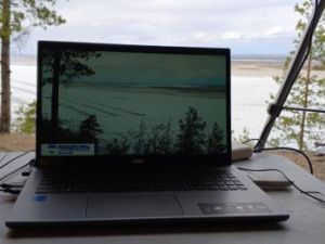 Круглосуточная трансляция ледохода на реке Лене началась