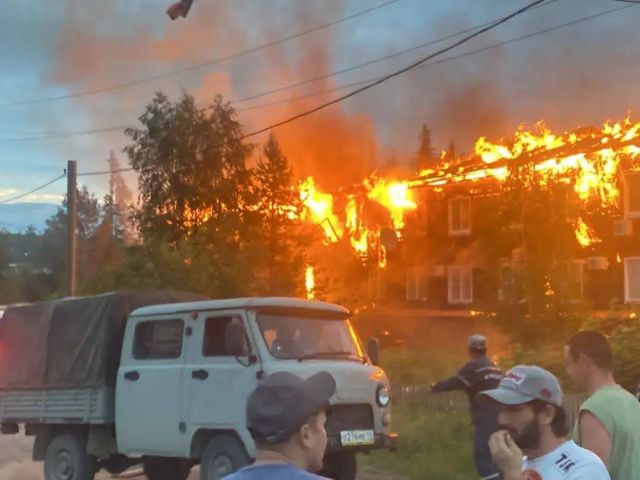 Огонь не щадит никого и ничего 