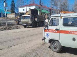 Ассоциация строителей АЯМ. Продолжаются работы  по летнему содержанию дорог