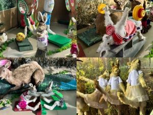 Зайцы-спортсмены и ондатра-супермен: необычные чучела животных делает таксидермист из Якутии