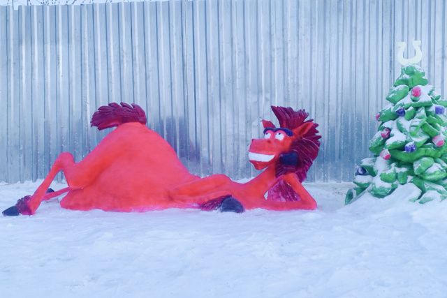 Событие: В УФСИН подведены итоги конкурса ледяных и снежных фигур