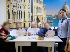 В колонии-поселении № 2 состоялся психологический тренинг «Корзина счастья»