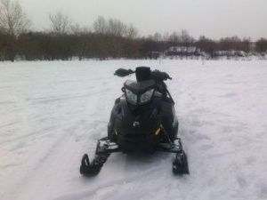 В Якутии пьяный мужчина угнал снегоход