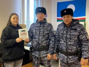 Росгвардейцы дарят тепло своих сердец юным якутянам