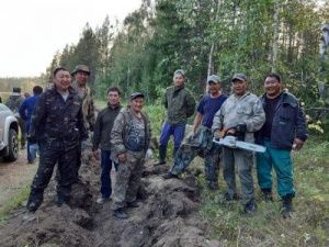 В Чурапчинском улусе мобилизовано население на борьбу с лесным пожаром