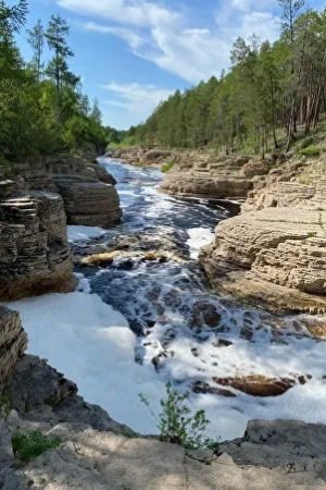 Однодневный тур на ледник Булуус - водопады Курулуур 11 июля